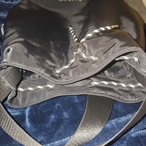 Lululemon Athletica Black Drawstring Satchel